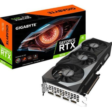 GeForce RTX3050 GigaByte GV-N3050GAMING OC-8GD PCX vga kártya GV-N3050GAMING OC-8GD