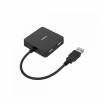 Hama USB2.0 Buspowered 1:4 V2 Hub Black 200121