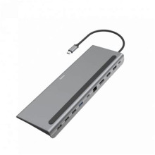 Hama USB 3.2 TYPE-C 10in1 Dokkoló Adapter 200100