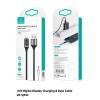 USB 2.0 A-Lightning kábel 1,2m Usams 2,4A fonott SJ543USB01 SJ543USB01