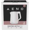 AENO AENO Electric Kettle EK2: 1850-2200W, 1.5L, Strix, Double-walls, Non-heating body, Auto Power Off, Dry tank Protection AEK0002
