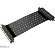 Akasa RISER BLACK X2 Mark IV Premium PCIe 4.0 x16 riser cable - 20cm AK-CBPE03-20B