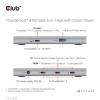 Club3D Thunderbolt&trade;4 Portable 5-in-1 Hub with Smart Power CSV-1580