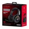 OMEGA sztereó gaming fejhallgató, VARR VH-6060, zajszűrés, LED, fekete VH6060B