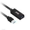 KAB Club3D USB 3.2 Gen1 Active Repeater k&aacute;bel - 5 m Male/Female CAC-1404