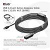 KAB Club3D USB 3.2 Gen1 Active Repeater kábel - 10 m Male/Female CAC-1405