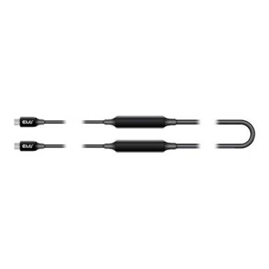 Club3D USB 3.2 Gen2 Type C to C Active Bi-directional Cable 8K60Hz M/M 5m/16.4ft CAC-1535 Club3D USB 3.2 Gen2 Type C to C Active Bi-directional Cable 8K60Hz M/M 5m/16.4ft CAC-1535