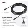 Club3D USB 3.2 Gen2 Type C to C Active Bi-directional Cable 8K60Hz M/M 5m/16.4ft CAC-1535