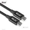 Club3D USB 3.2 Gen2 Type C to C Active Bi-directional Cable 8K60Hz M/M 5m/16.4ft CAC-1535