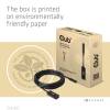 Club3D USB Gen2 Type-C to Type-A Cable 10Gbps M/F 5m/16.4ft CAC-1536