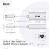 Club3D USB3.2 Gen1 Type-C to Gigabit Ethernet Adapter M/F CAC-1519