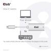 Club3D USB3.2 Gen1 Type-C to Gigabit Ethernet Adapter M/F CAC-1519