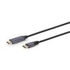 Gembird CC-DP-HDMI-4K-6 DisplayPort to HDMI Premium Series cable 1,8m Black CC-DP-HDMI-4K-6