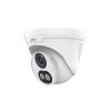 Uniview Easystar 2MP Colorhunter turret dómkamera, 4mm fix objektívvel, mikrofonnal és hangszóróval IPC3612LE-ADF40KC-WL