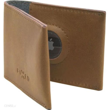 FIXED Tiny Wallet for AirTag Brown FIXWAT-STN2-BRW