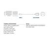 ACT AC6000 USB to Serial Converter cable 1,5m (Basic version) Black AC6000