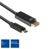 ACT AC7325 USB-C to DisplayPort adapter cable 2m Black AC7325