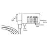 ACT AC9015 Laptop Lock with number lock AC9015