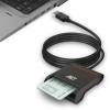 ACT USB Smart Card ID Reader Black AC6015