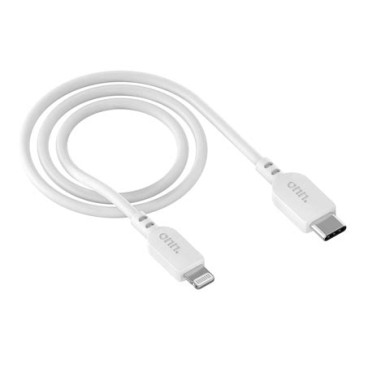 Ewent EW9916 USB-C to Lightning cable 2m White EW9916