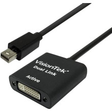 ACT AC7505 DisplayPort to DVI-D (Dual Link) (24+1) adapter cable 1,8m Black AC7505