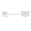 ACT AC7565 DVI-D (Single Link) male - HDMI A female adapter AC7565