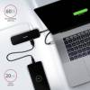 AXAGON HMC-6GL SuperSpeed USB-C Combo 6in1 Hub Black HMC-6GL