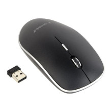 Gembird MUSW-4BS-01 Silent Wireless Optical Mouse Black MUSW-4BS-01