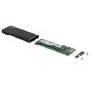 ACT AC1600 USB3.2 M.2 SATA SSD Enclosure Aluminium Design Black AC1600
