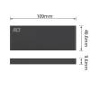 ACT AC1600 USB3.2 M.2 SATA SSD Enclosure Aluminium Design Black AC1600