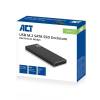 ACT AC1600 USB3.2 M.2 SATA SSD Enclosure Aluminium Design Black AC1600