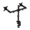 ACT AC8302 Monitor Desk Mount For 2 Monitors / Up to 32" AC8302