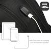 ACT AC8530 Global Backpack 15.6" with USB charging port Black AC8530