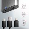 AXAGON EEM2-SG2 SuperSpeed+ USB-C - M.2 NVMe & SATA SSD RAW box EEM2-SG2