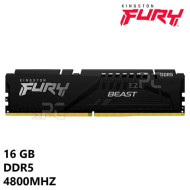 DDR5 16Gb/4800MHz Kingston Fury Beast Black KF548C38BB-16 KF548C38BB-16