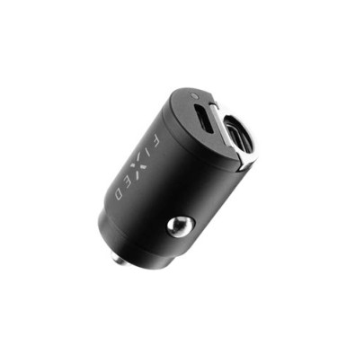 FIXED Dual USB-C Car Charger 30W Black FIXCC30M-CC-BK