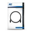 ACT SPDIF Toslink M/M Optical cabel 1,2m Black AC3690