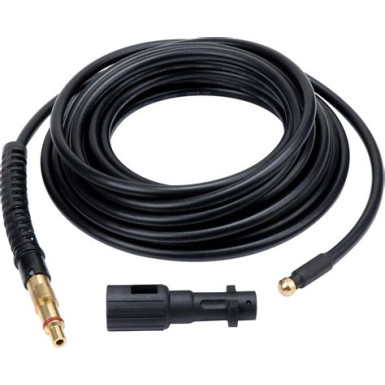 BLAUPUNKT Drain Unblocking Hose for Blaupunkt Pressure Washers. Easy to use 6 metre hose that connects to Blaupunkt Pressure Washer guns and allows you to efficiently clear blocked drains and pipework.Suitable for all Blaupunkt Pressure Washers.
