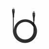 CANYON CANYON MFI-4 Type C Cable To MFI Lightning for Apple, PVC Mouling,Function:with full feature( data transmission and PD charging) Output:5V/2.4A , OD:3.5mm, cable length 1.2m, 0.026kg,Color:Black CNS-MFIC4B
