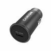 CANYON Canyon, PD 20W Pocket size car charger, input: DC12V-24V, output: PD20W, support iPhone12 PD fast charging, Compliant with CE RoHs , Size: 50.6*23.4*23.4, 18g, Black CNS-CCA20B