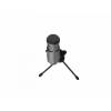 LORGAR LORGAR Gaming Microphones, Black, USB condenser mic with Volume Knob, 3.5MM headphonejack, mute button and led indicator, package including 1x F5 Microphone, 1 x 2M type-C USB Cable, 1 xTripod Stand LRG-CMT521