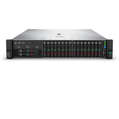 HPE rack szerver ProLiant DL380 Gen10, Xeon-G 8C 6250 3.9GHz, 1x32GB, NoHDD 8SFF, S100i, NC, 1x800W P40427-B21