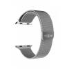 FIXED Mesh Strap for Apple Watch 38mm/Watch 40mm Silver FIXMEST-436-SL