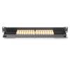 Digitus CAT 6, Class E patch panel, shielded, 16-port DN-91616S-B