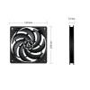 Arctic P12 Slim PWM PST (3db/cs) ACFAN00275A