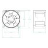 Arctic S4028-6K 40mm Server Fan (5db/cs) ACFAN00273A