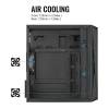 Aerocool CS-107 Mesh mATX Acryl Glass Black ACCS-PC14032.11 ACCS-PC14032.11