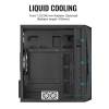 Aerocool CS-107 Mesh mATX Acryl Glass Black ACCS-PC14032.11 ACCS-PC14032.11