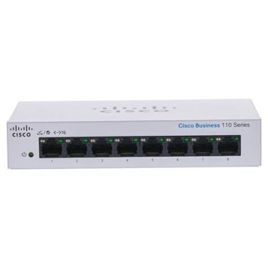 Cisco CBS110-8T-D-EU Switch 8xGigabit(SG110D-08-EU utódja) CBS110-8T-D-EU