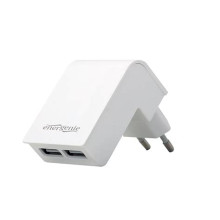 Gembird EG-U2C2A-03-W 2-Port Universal USB Charger 2.1A White EG-U2C2A-03-W